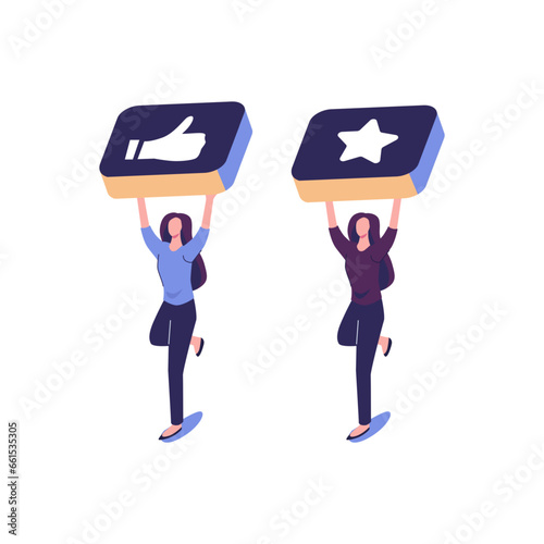 best performance, highest rating, vote, score five points. people leave feedback and comments that successful work is the highest score