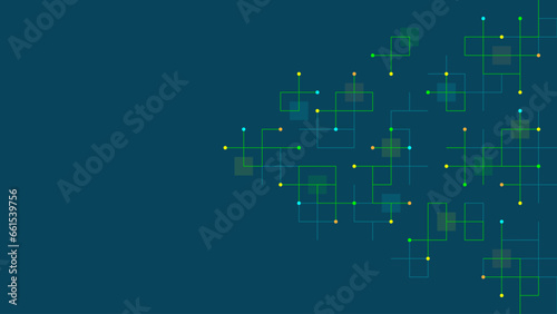 Minimalistic vector texture with linear squares pattern. Creative idea of modern design with abstract geometric background