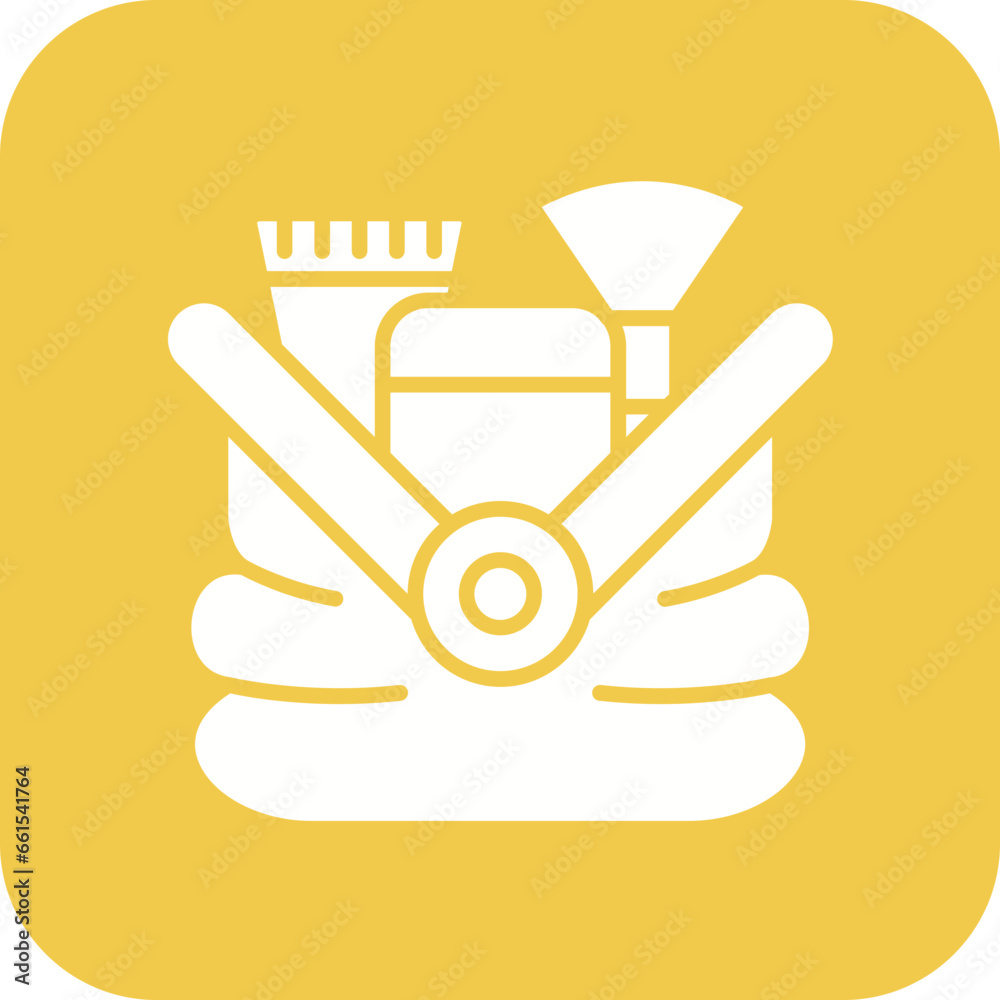 Cosmetic Bag Icon Cosmetic Bag Icon