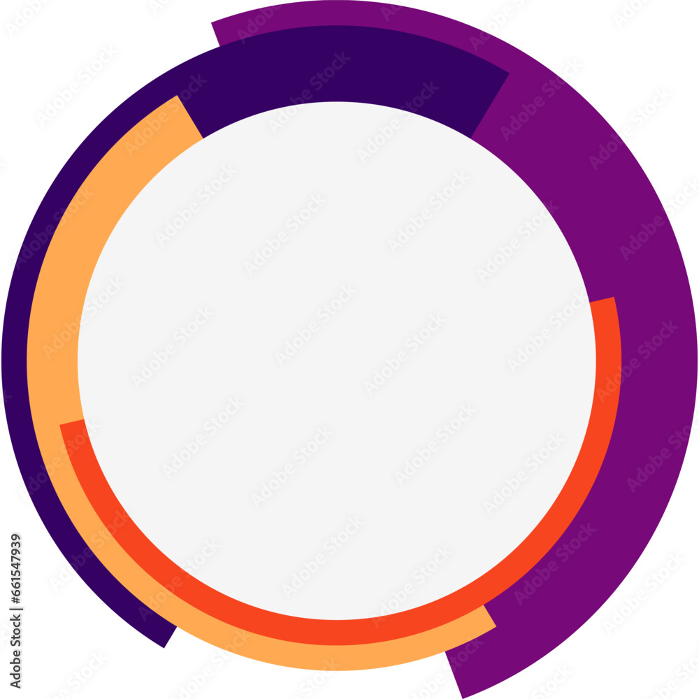 Circular Colorful Shape Circular Colorful Shape