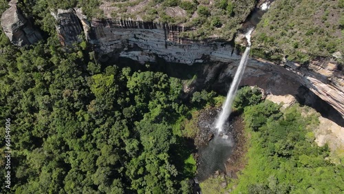 Paraná's Liquid Gem: Sengés Waterfall from Above