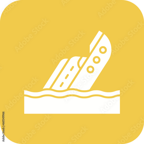 Boat Sink Icon