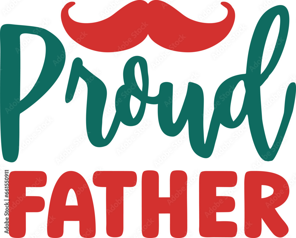 Obraz premium Proud father