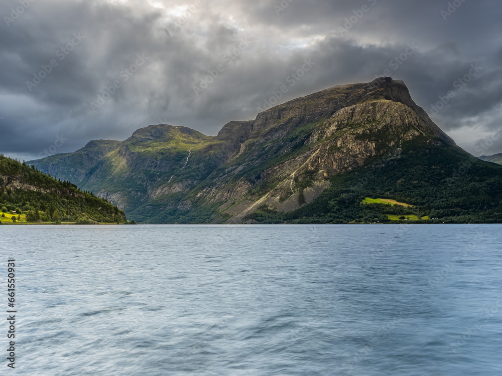 Fjordblick in Norwegen Fjordblick in Norwegen