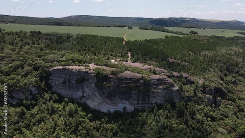 Sengés Spectacular: Aerial Glimpse of Brazil's Pristine Falls