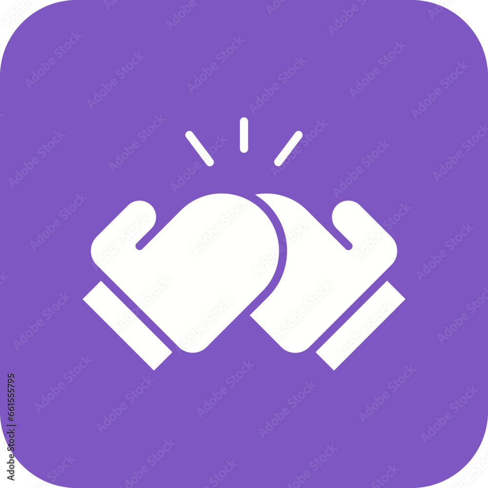 Obraz premium Boxing Gloves Icon