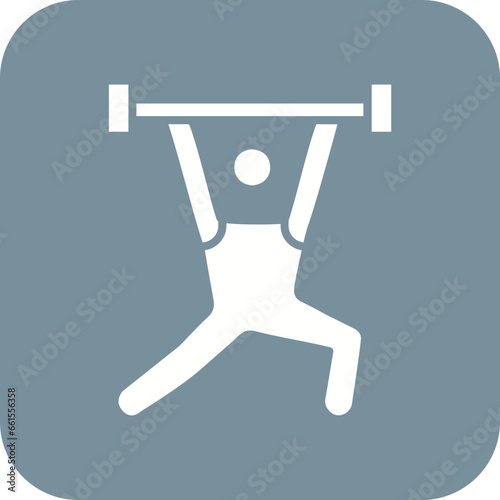 Weightlifter Icon