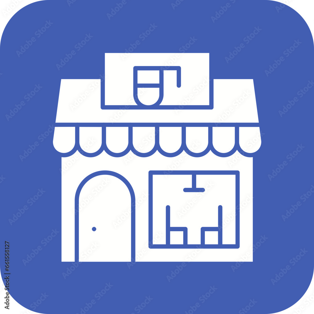 Fototapeta premium Coffee Shop Icon