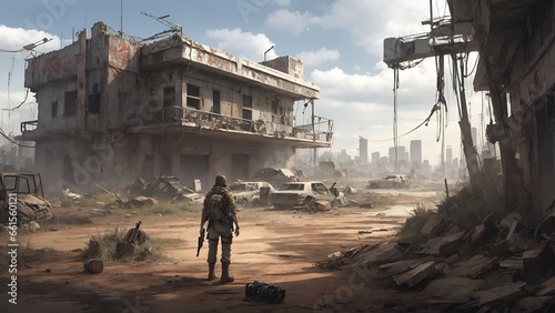 Enter a post-apocalyptic world where survival is key and every decision you make has consequences in this intense video game experience.