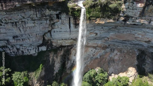 Sengés Soaring: Aerial Views of Paraná's Majestic Waterfall