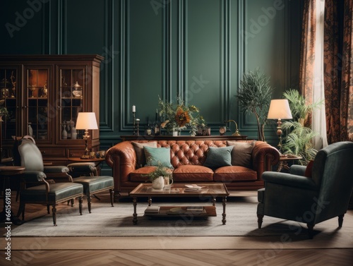 Big Classic living room furniture.