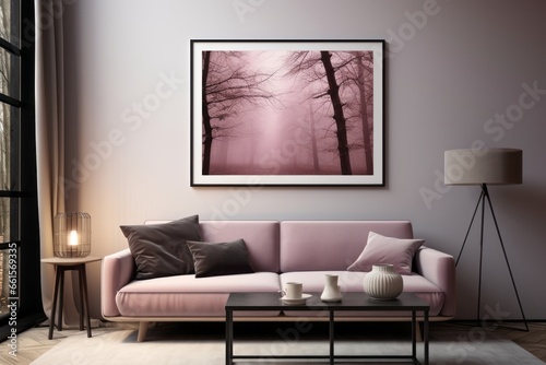 Scandinavian inspired living room 