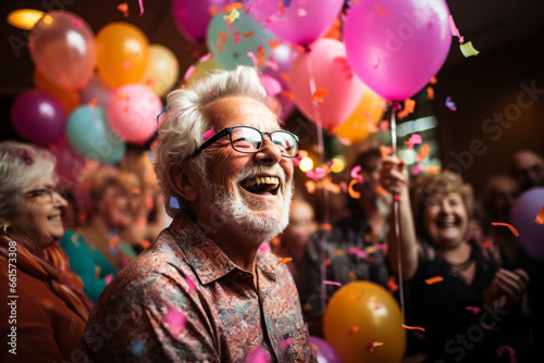 A Joyful Moment at a Surprise Retirement Party