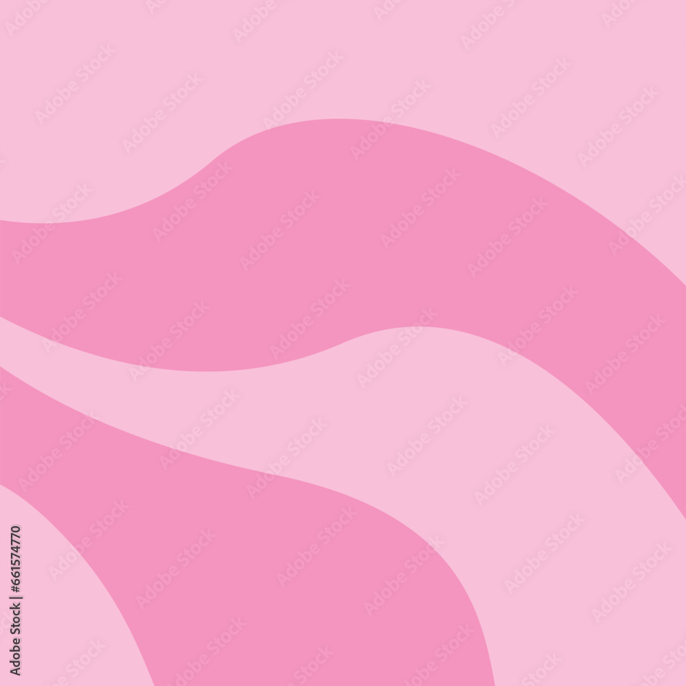 Abstract vector pattern. Pink doll style. Modern vector template for banner, cover, print, promotion, sale, greeting, web, page, header, landing, social media