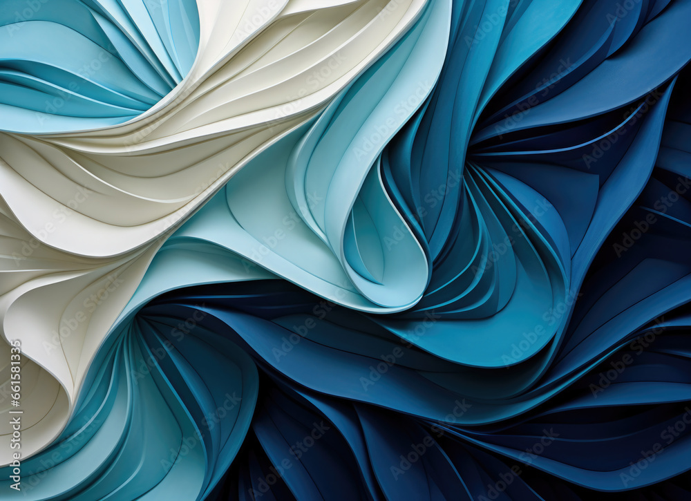 Creative volumetric abstract wavy background Creative volumetric abstract wavy background