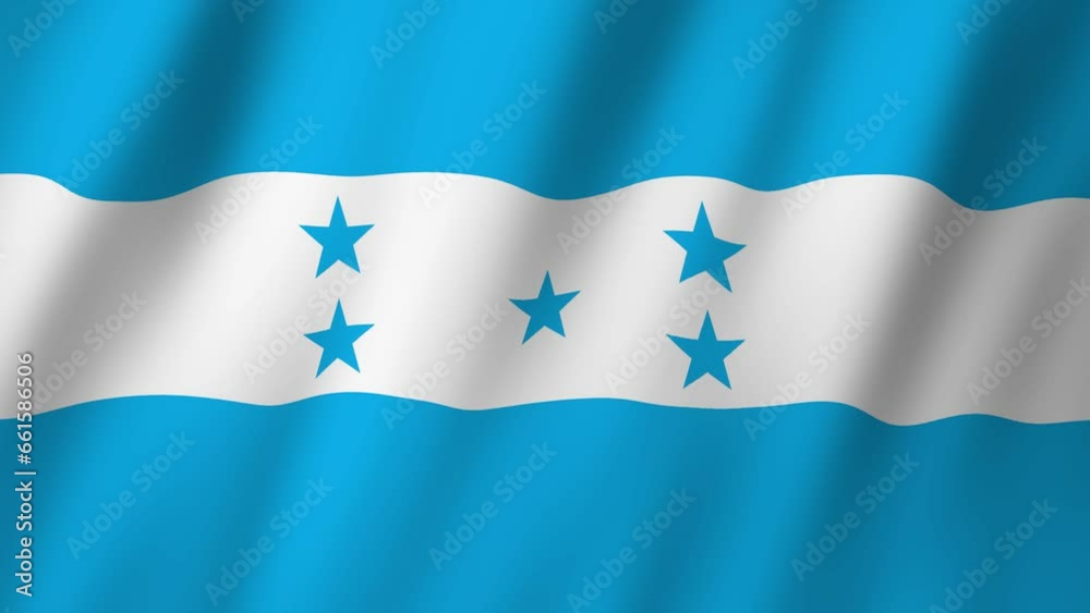 Honduras Flag National 3d Honduras Flag Waving Flag Of Honduras
