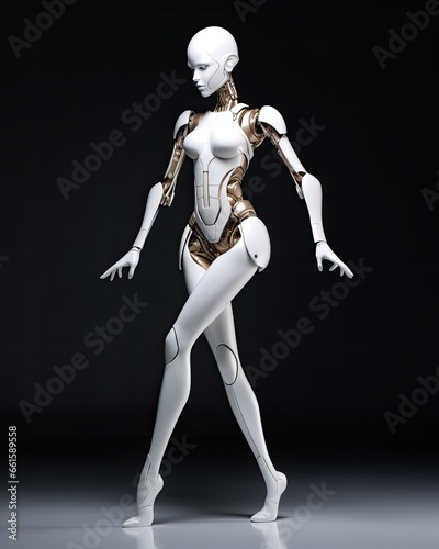 Humanoid AI Female Ballet Dancer © Mike Walsh