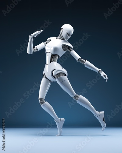 Humanoid AI Female Ballet Dancer