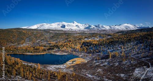 Gorny Altai in autumn, Russia September