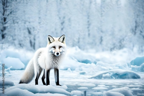 region fox in snow © Sidra