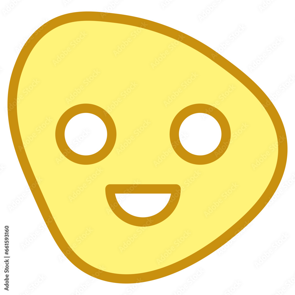 Smile shape icon. Vector illustration. Smile shape icon. Vector illustration.
