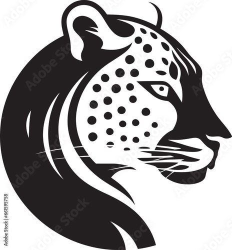 Sleek and Savage Black Leopard Logo Design Panther Power Black Vector Leopard Emblem