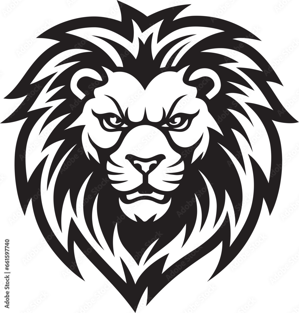Majestic Monarch A Lion Logo in Vector Ferocity Unleashed The Black Vector Lion Emblem Majestic Monarch A Lion Logo in Vector Ferocity Unleashed The Black Vector Lion Emblem