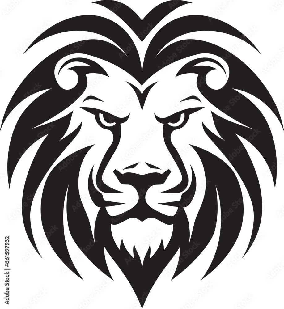 Sleek Sovereign The Majestic Mane of Lion Logo Proud Power The Roaring Majesty of Lion Icon Sleek Sovereign The Majestic Mane of Lion Logo Proud Power The Roaring Majesty of Lion Icon