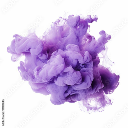 purple smoke cloud