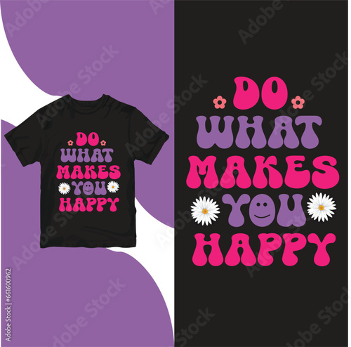 Typography T-shirt Design Vector  photo