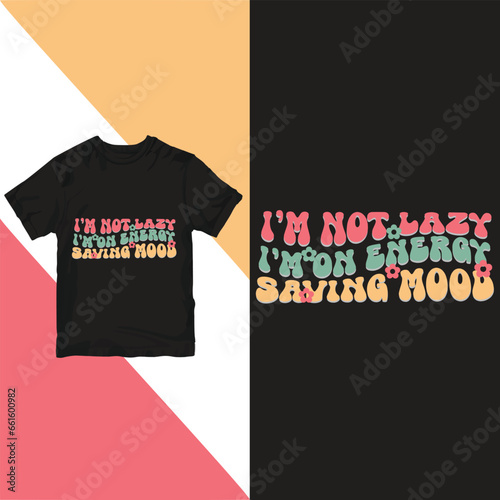 Typography T-shirt Design Vector  photo