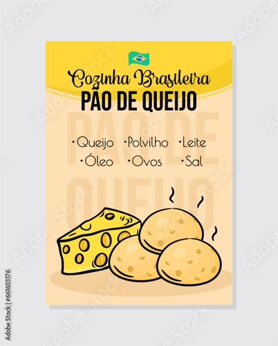 Pão de queijo, bread cheese -  Brazilian food - minas food, mineiro