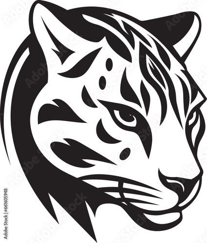 Savage Silence Vector Ocelot Icon Nightfall Hunter Ocelot Logo Emblem