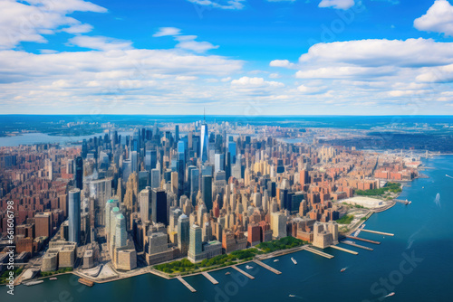 Sustainable Skyline: Terraformed NYC © AIproduction