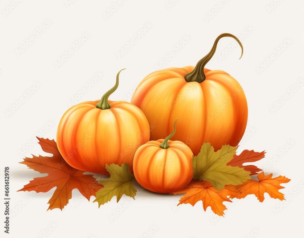 pumpkins and leaves on transparent background, Pumpkin for thanksgiving day, Pumpkins isolated into white background, Pumpkins illustration pumpkins and leaves on transparent background, Pumpkin for thanksgiving day, Pumpkins isolated into white background, Pumpkins illustration