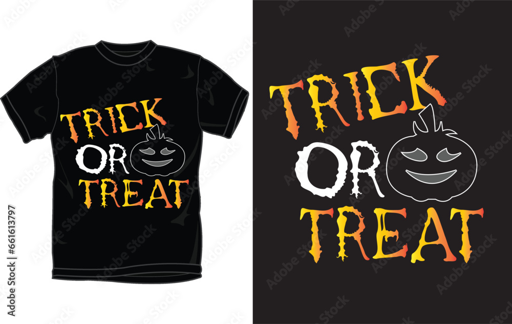 Halloween T-shirt design Halloween T-shirt design