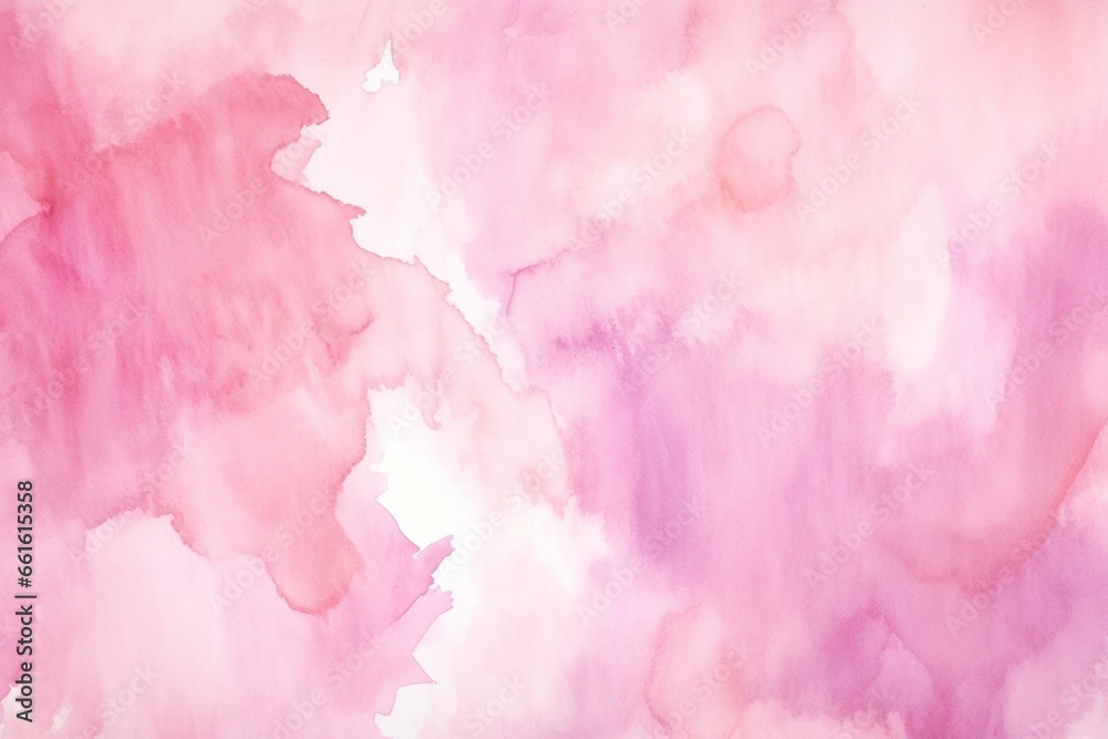 pastel pink watercolor abstract background. Generative AI