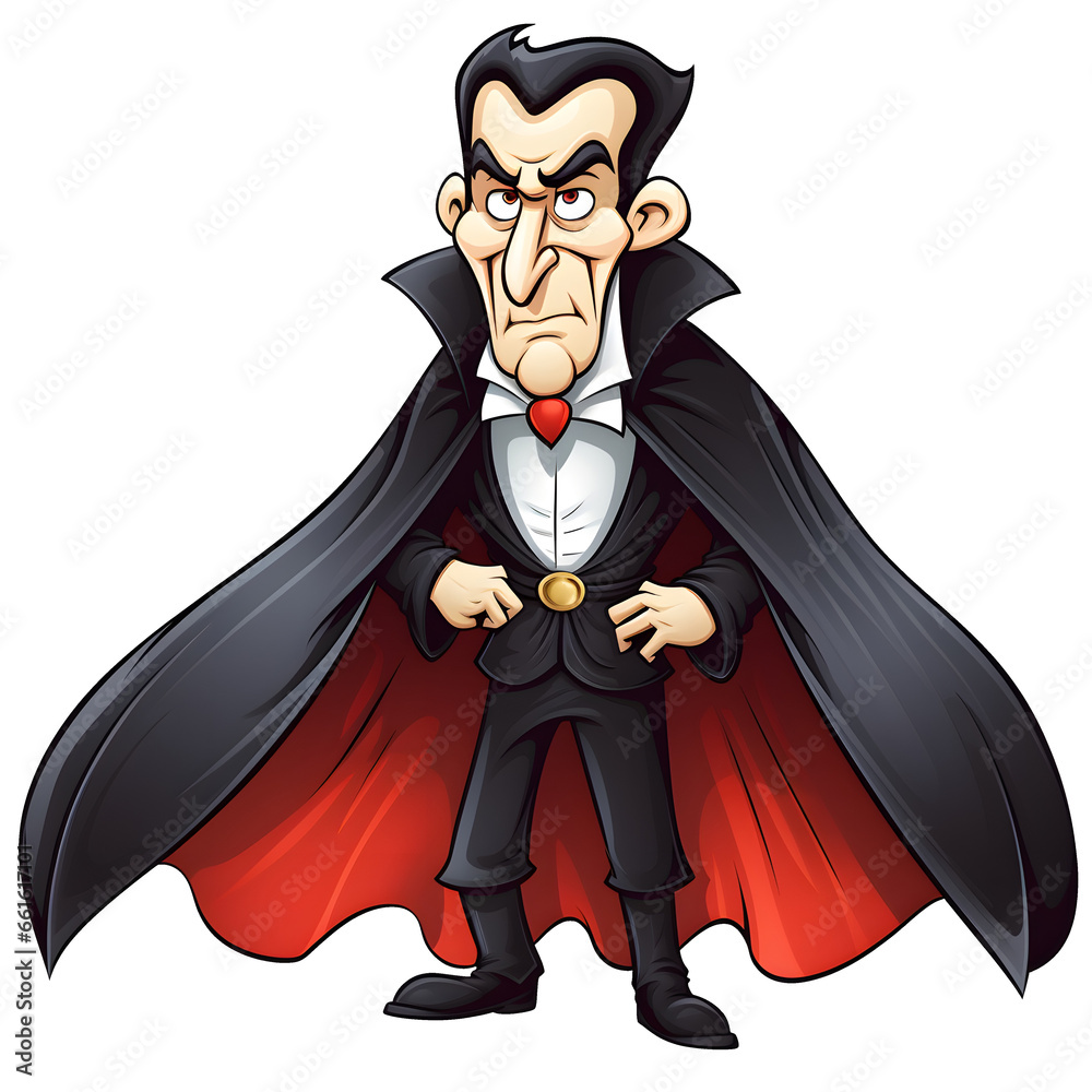 cartoon clipart of Dracula, culture clipart, transparent background ...