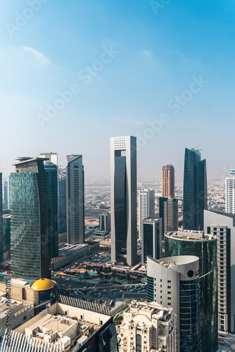 a few of the skyline in doha qatar photo