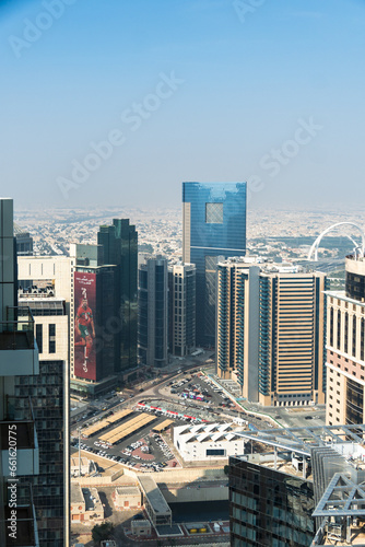 a few of the skyline in doha qatar