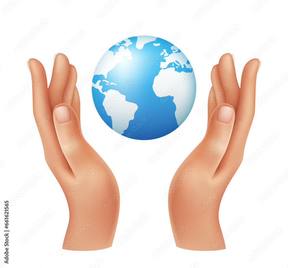 Environmental protection concept. Vector clipart. Environmental protection concept. Vector clipart.