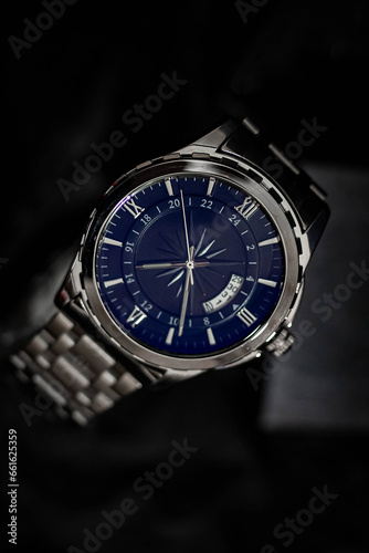 elite wristwatch made of high quality silver