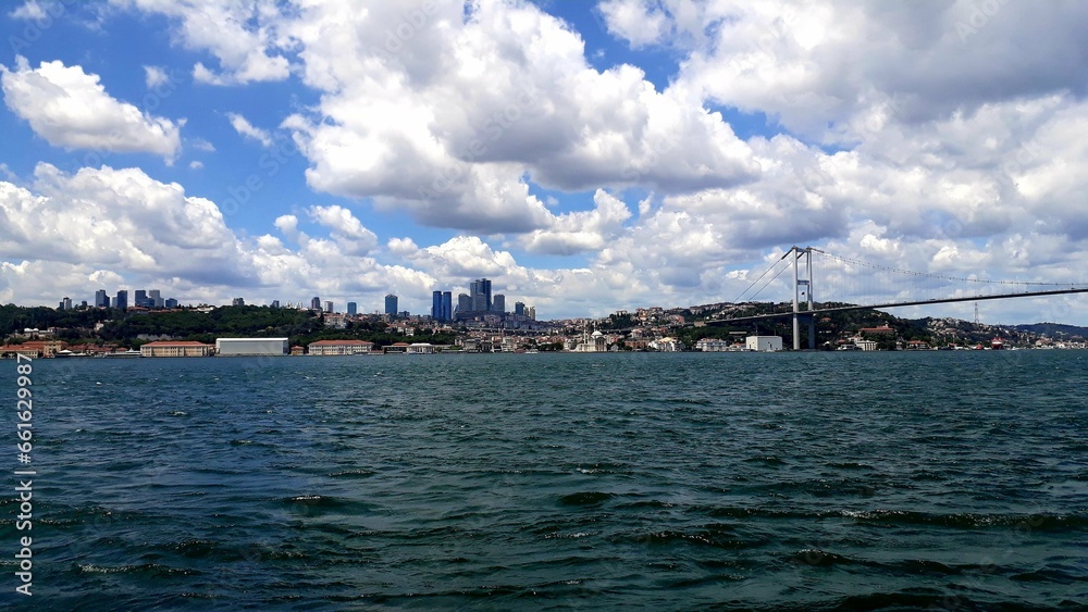 Fototapeta premium Landscape of Bosphorus