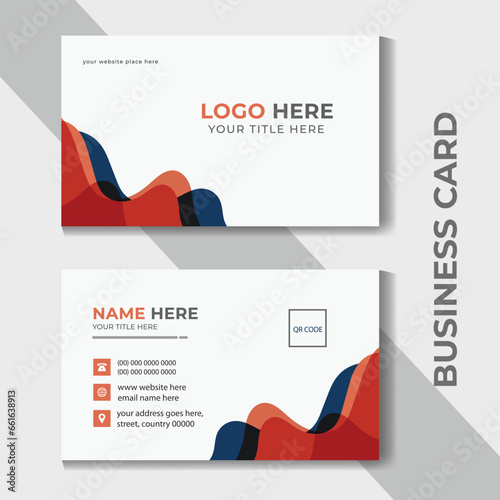 Professional Medical Business Card Template or Medical business card corporate identity design