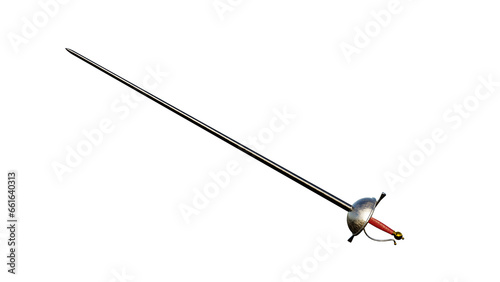 Rapier for fencing