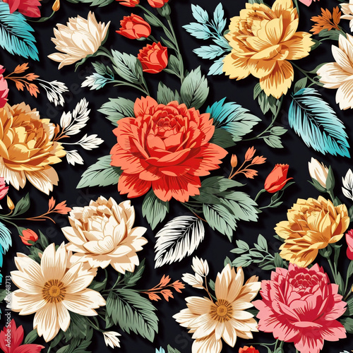 seamless floral pattern