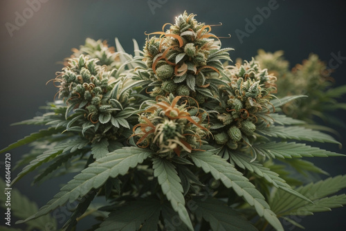 close up of pine needles