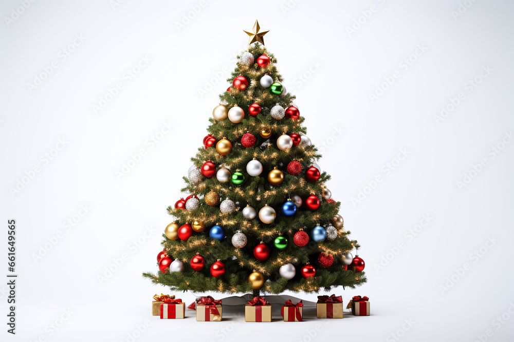 christmas tree with gifts christmas tree with gifts