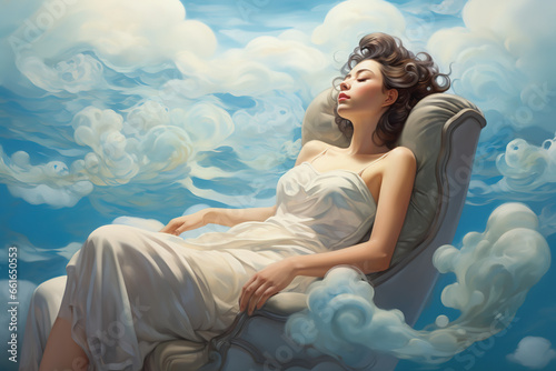Resting Woman