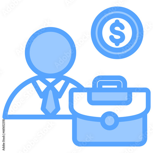Business Blue Icon
